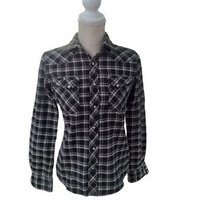 Ralph Lauren Sport Button Down Flannel Shirt